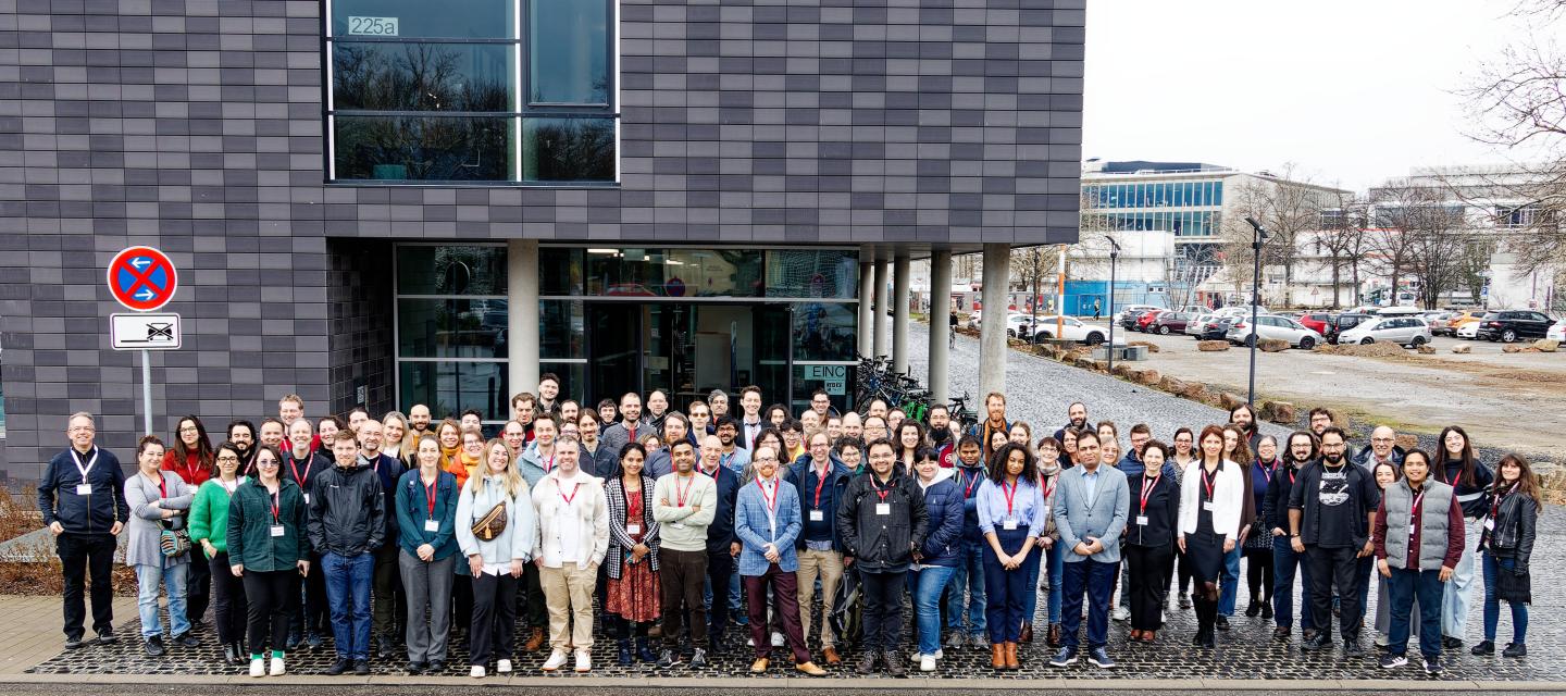 Group photo from EBRAINS Tutorials and Users Day