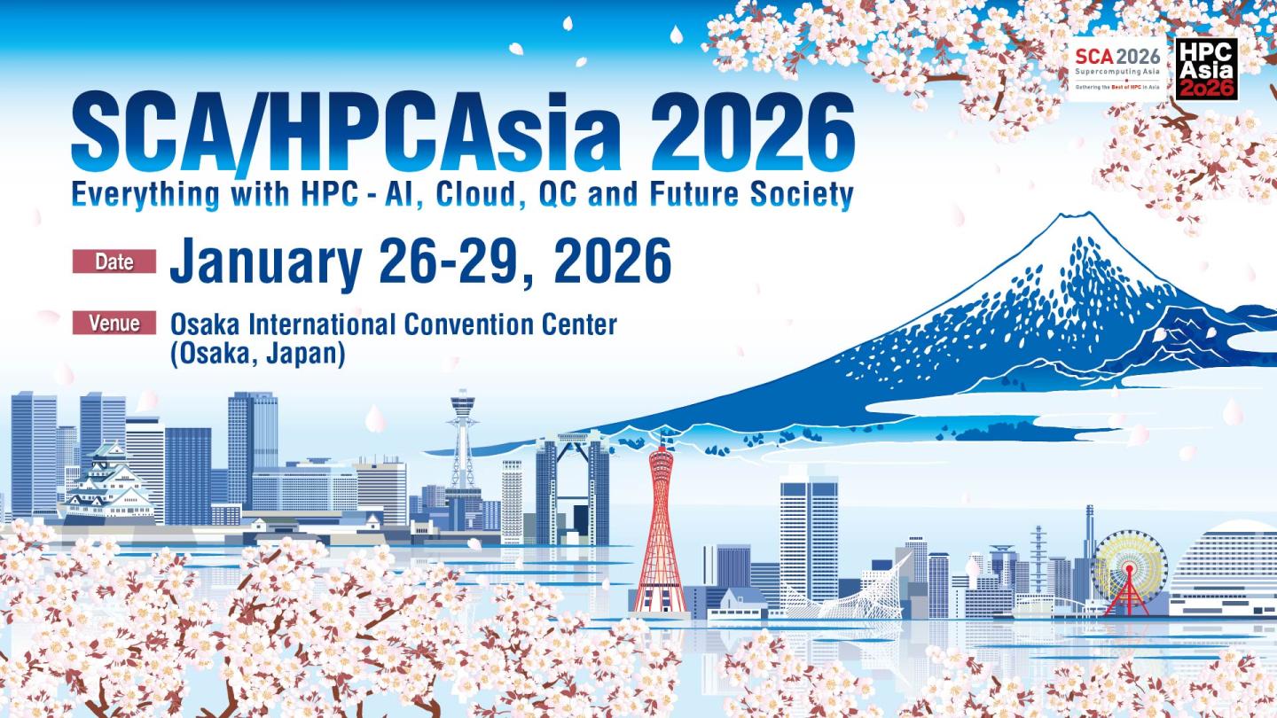 Banner for SCA/HPCAsia 2026