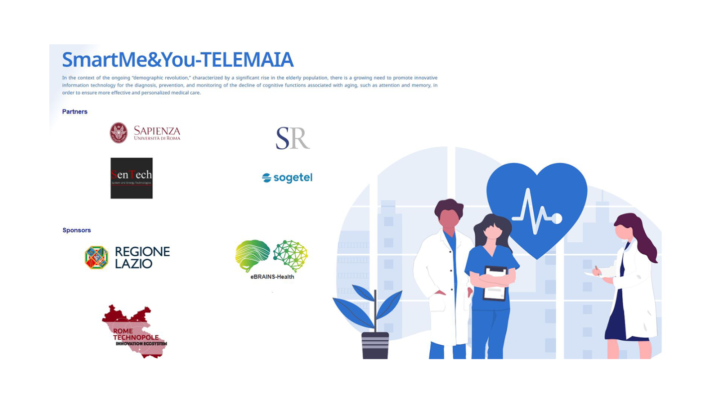 Visualisation of the SmartMe&You-TELEMAIA platform