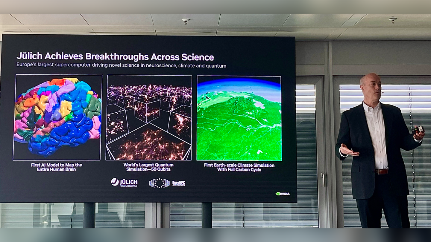 Photo of CytoNet presentation
