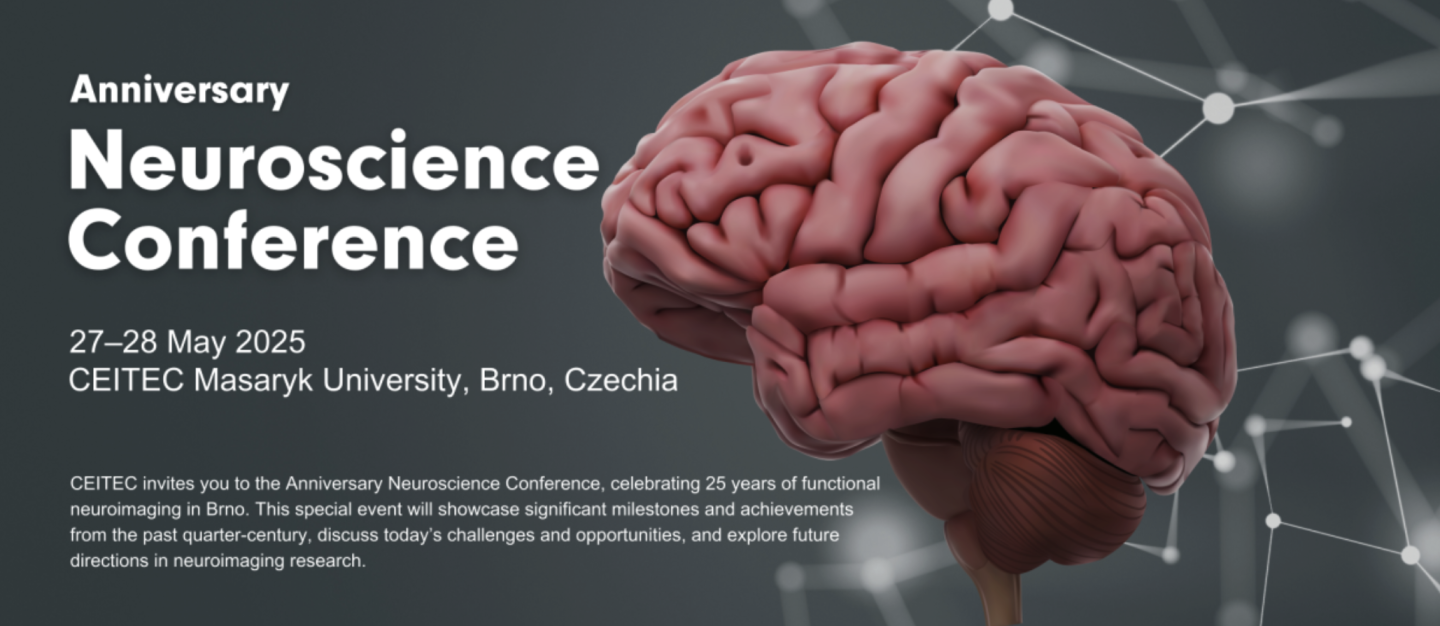 CEITEC Anniversary Neuroscience Conference Banner