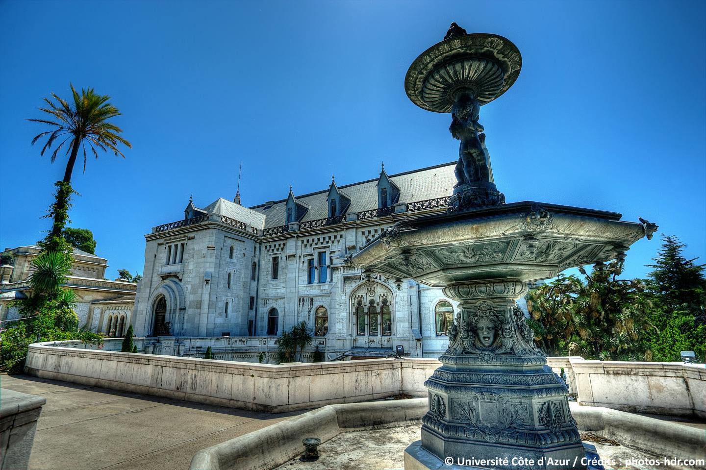 Image of Chateau De Valrose in Nice, France