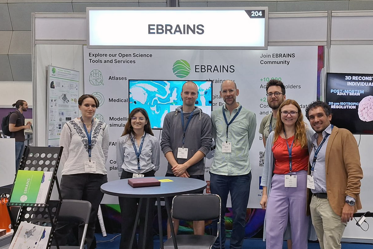 EBRAINS Booth OHBM 2024