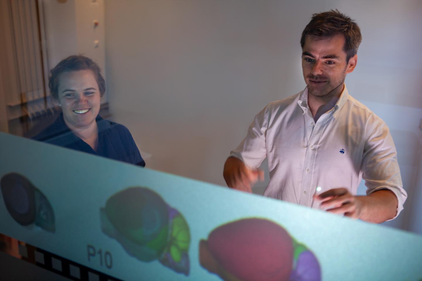 Ingvild Bjerke and Harry Carey