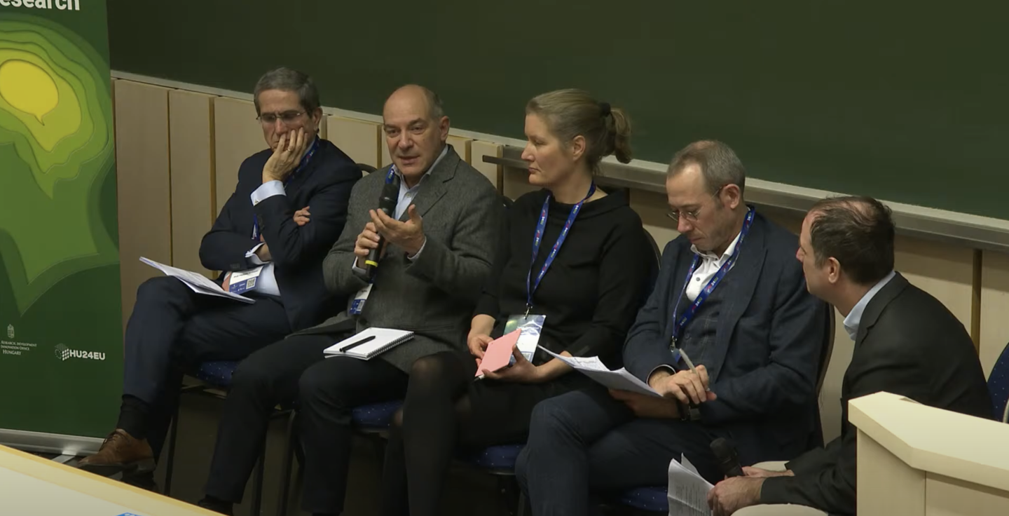 EBRAINS Joint-CEO Philippe Vernier at the ‘Towards a strengthened European cooperation in Brain health research' conference