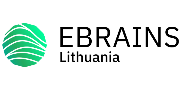 Logo of EBRAINS Lithuania