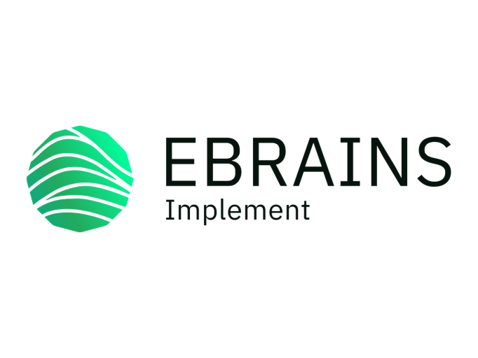 Large logo for EBRAINS Implement