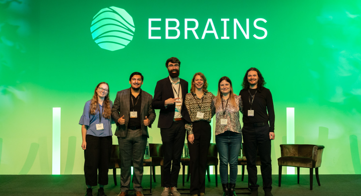 Group photo from the PhD Networking Event at the EBRAINS Summit 2025