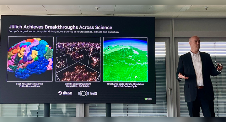 Photo of CytoNet presentation