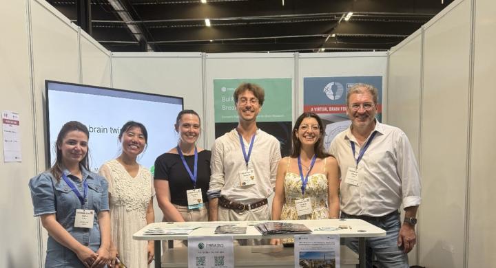 EBRAINS team at OHBM 2026, in Bordeaux