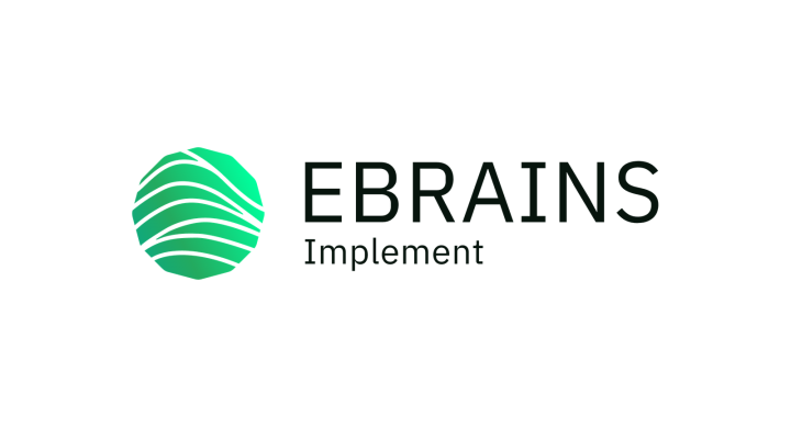 Large logo for EBRAINS Implement