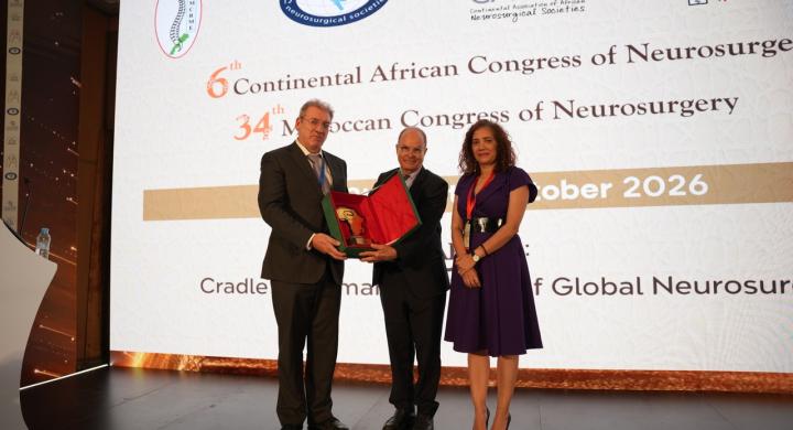 Viktor Jirsa opening the 6th CAANS Congress in Marrakech, Morocco