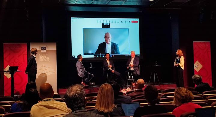 Prof. Philippe Vernier highlighted the benefits of an EDIC status for EBRAINS