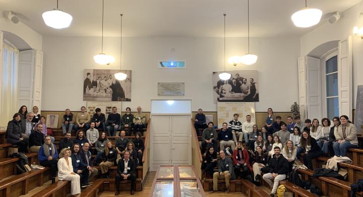 Group photo from the Interdisciplinary Meeting on Human Brain Circuits