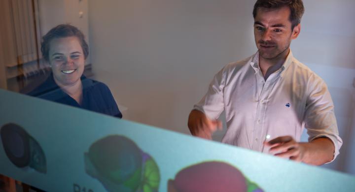 Ingvild Bjerke and Harry Carey