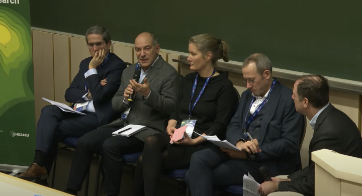 EBRAINS Joint-CEO Philippe Vernier at the ‘Towards a strengthened European cooperation in Brain health research' conference