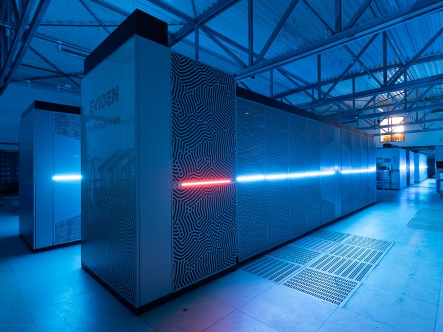 Image of supercomputer