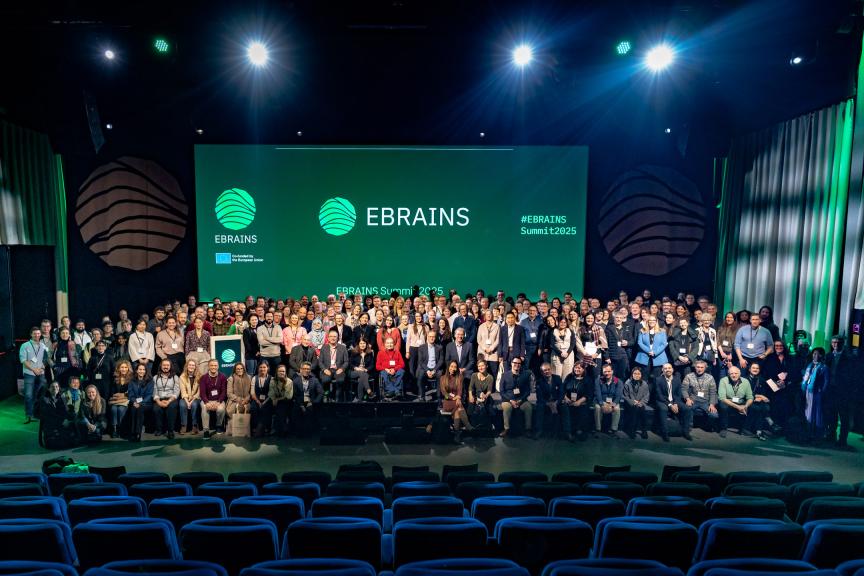 Group photo at the EBRAINS Summit 2025