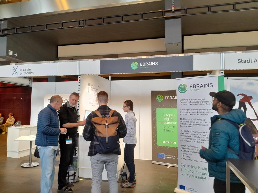 EBRAINS ICNCE Booth 2024