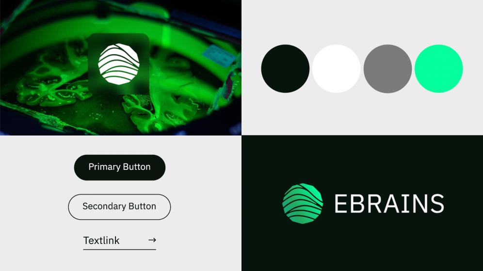 An impression of the new EBRAINS webdesign