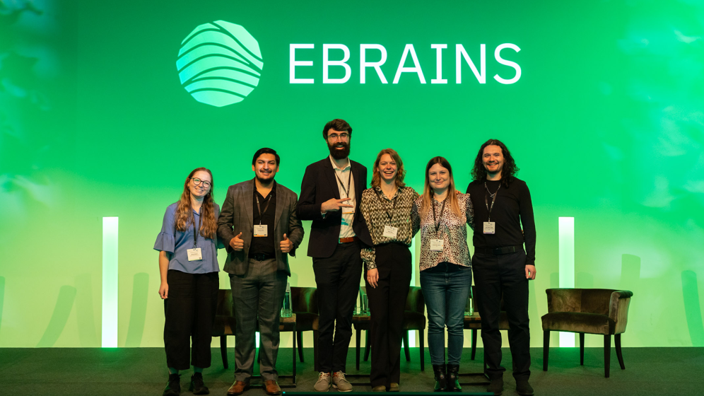 Group photo from the PhD Networking Event at the EBRAINS Summit 2025