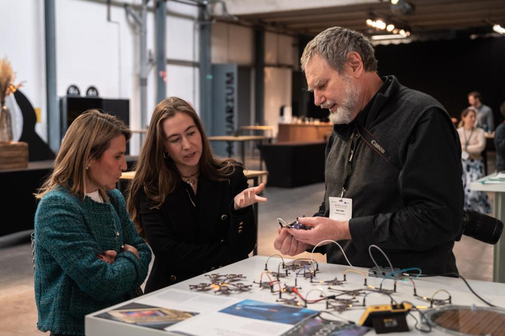 Photo of MEP Elena Nevado del Campo at the EBRAINS Summit 2025