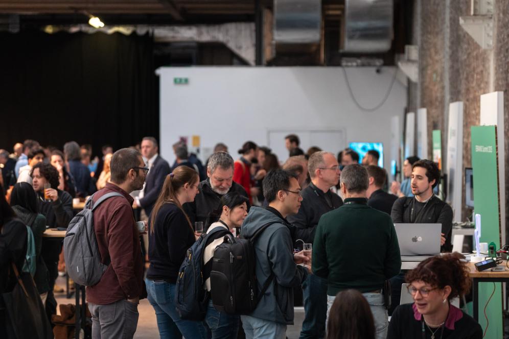 Photo of the exhibition at the EBRAINS Summit 2025