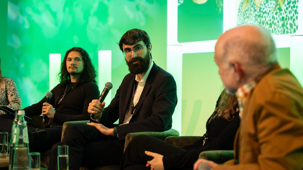 Photo of the panel discussion at the PhD Networking Event