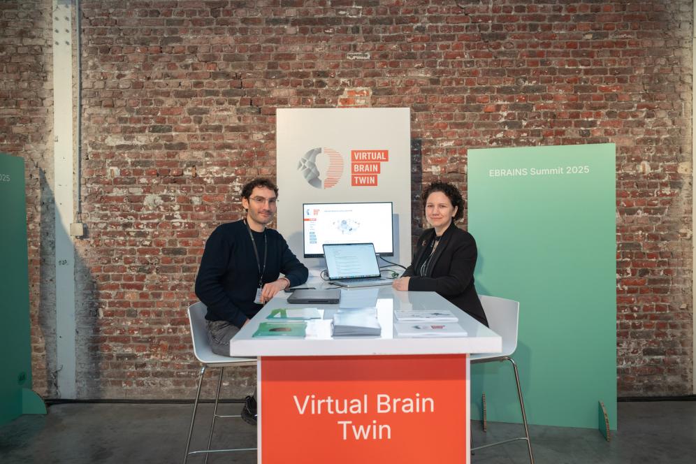VBT Booth at the EBRAINS Summit