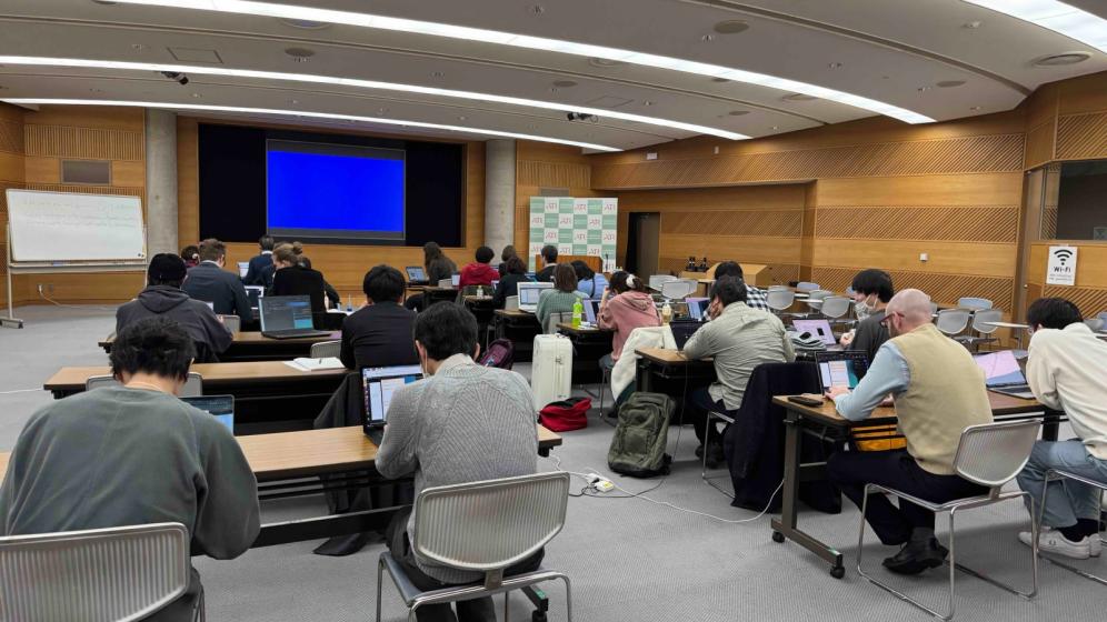 Photo of EBRAINS @ ATR Workshop